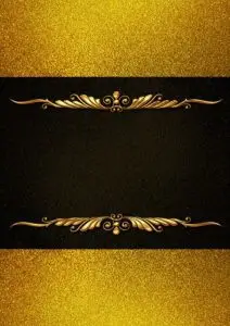Black and Gold Luxury Touch Invitation Background