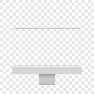 Display Apple imac 24 silver
