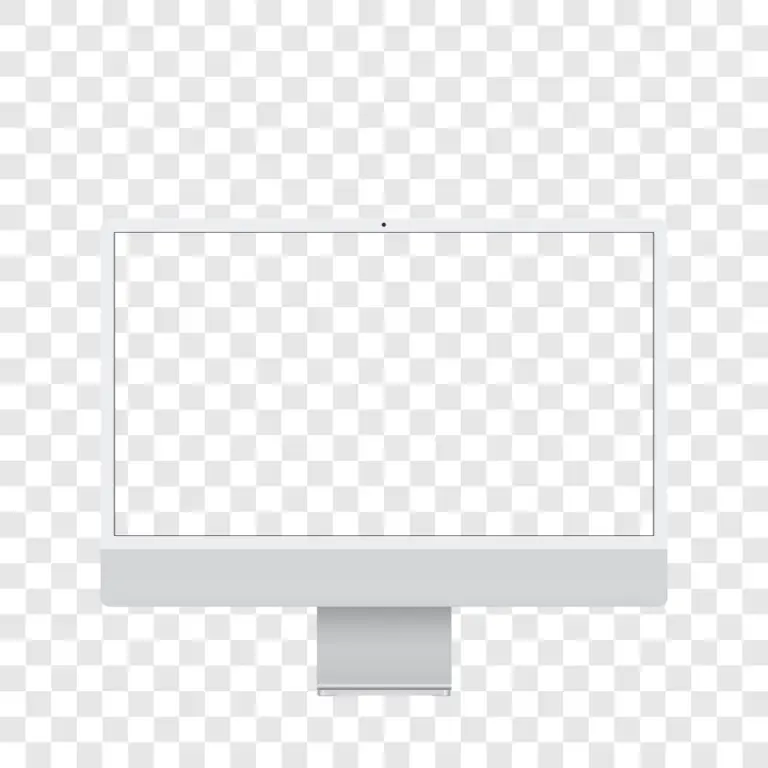 Display Apple imac 24 silver