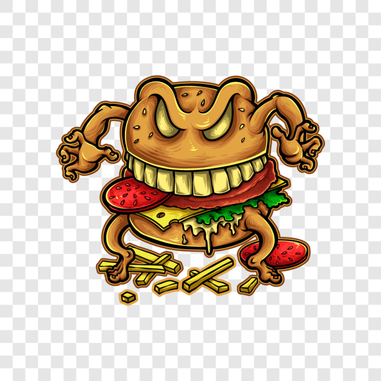 Illustration of PNG Monster Burger