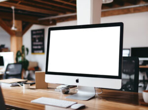 Imac Background Office Mockup
