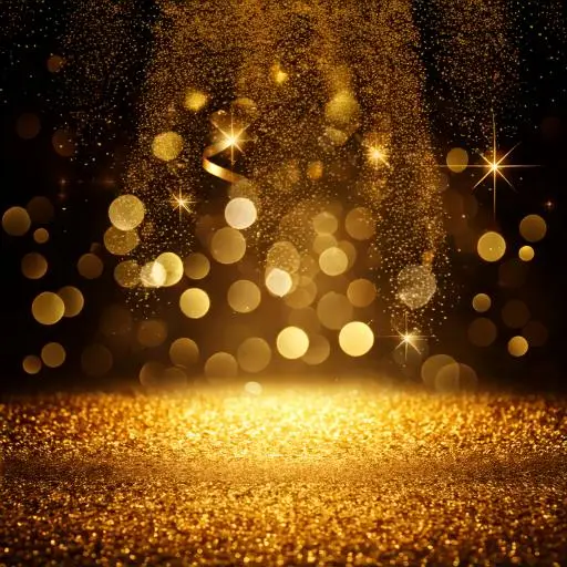 Luxurious Golden New Year Background