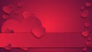 Elegant Wedding Love Heart Background