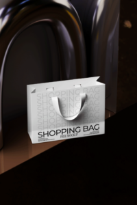mockup shopping bag