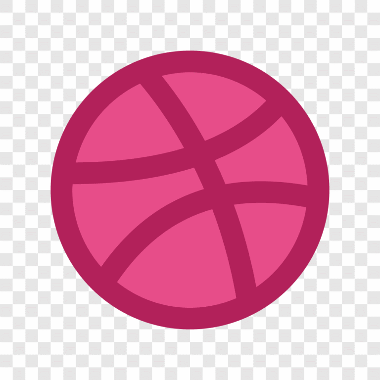 dribbble icon logo