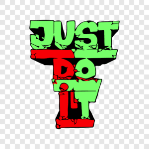 just do it graffiti art