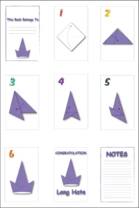 Printable A Long Hat Origami Interiors