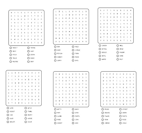 Printable Word Search Puzzle Free Download PNG, JPG, PDF, Mockup