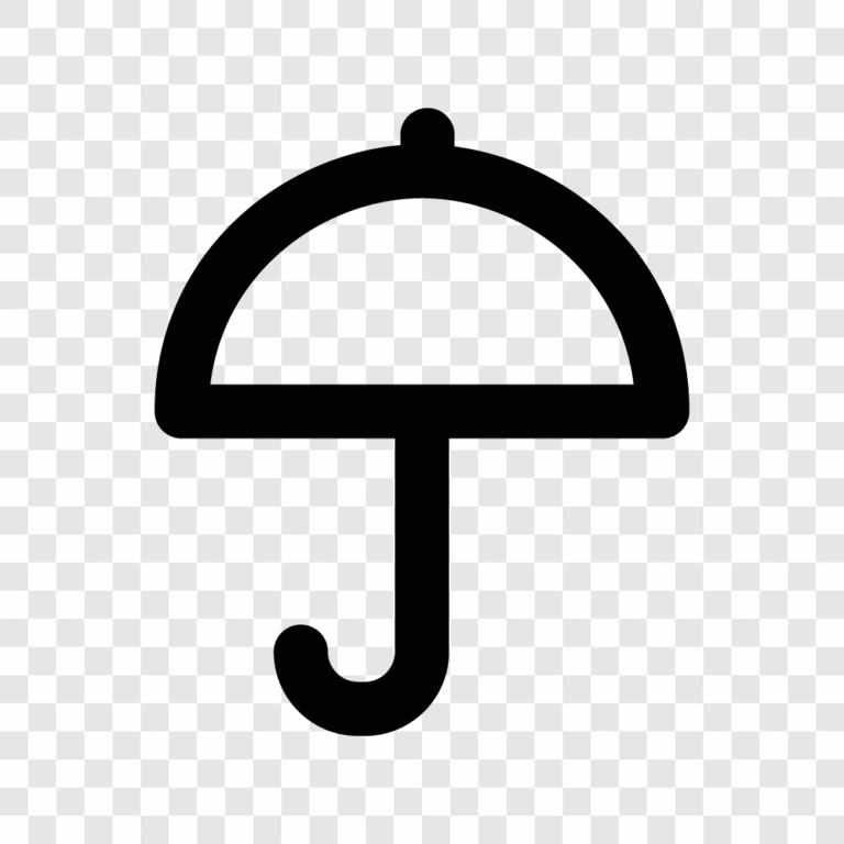 simple umbrella icon