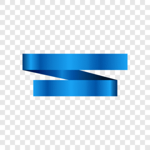 blue ribbon gradient design