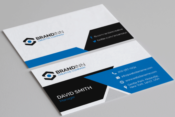 business card template v12