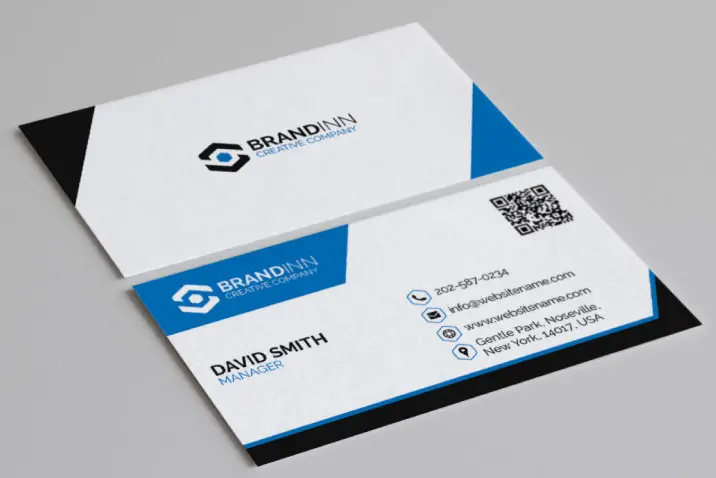 business card template v13
