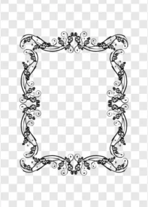 elegant frame design png