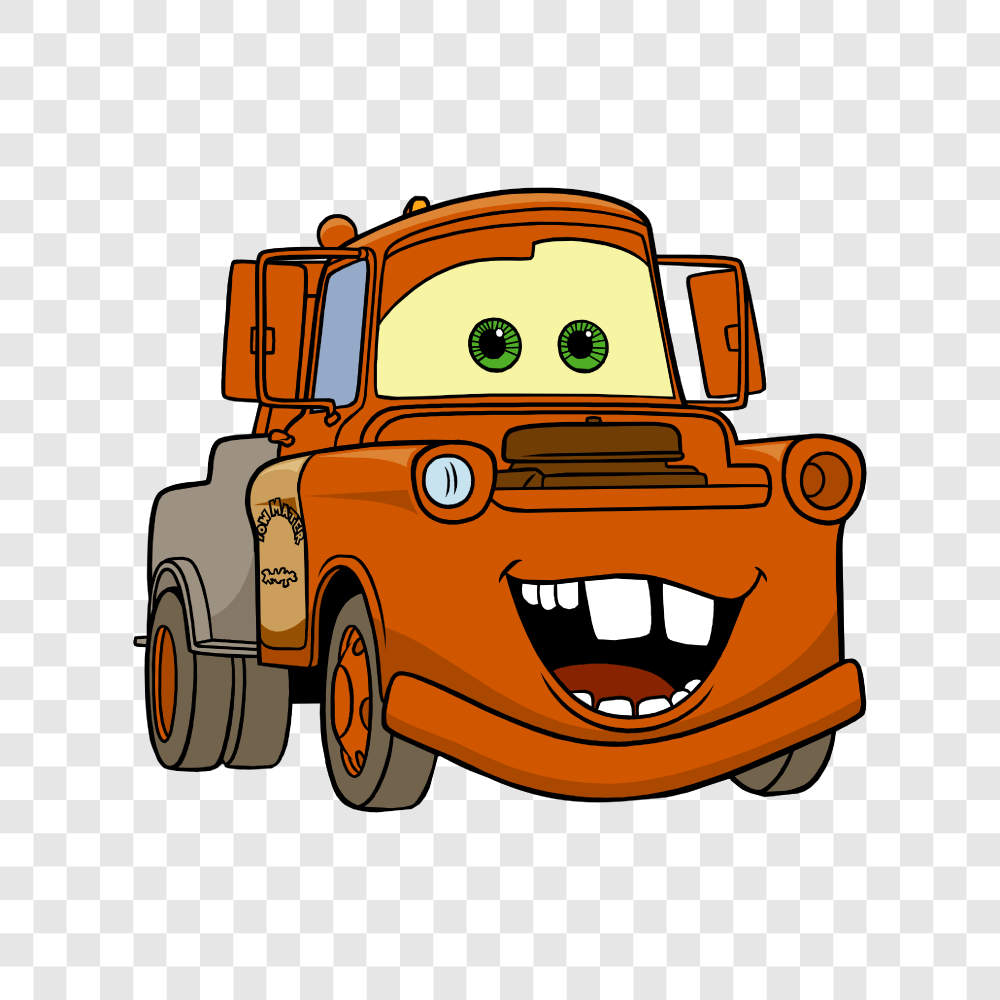 mater cars png transparent