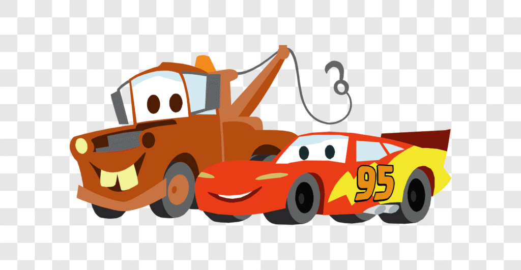 mater and lightning mcqueen png