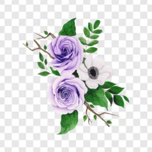 purple flower png