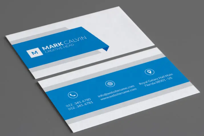 simple business card v6