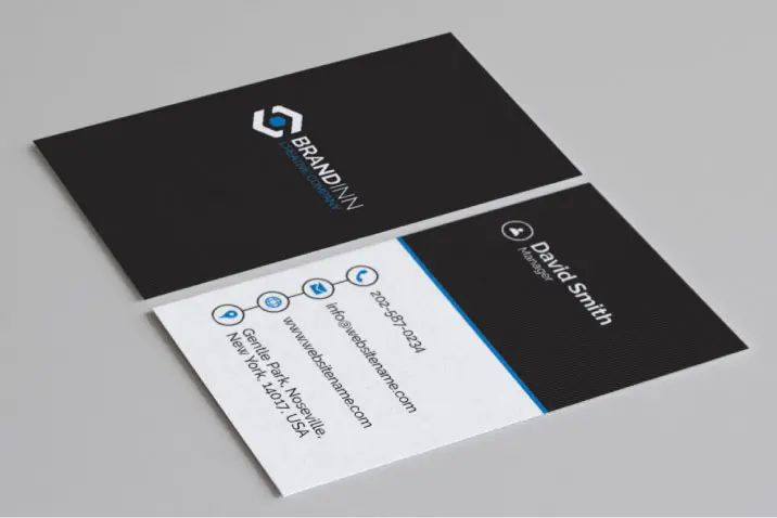 simple business card v7