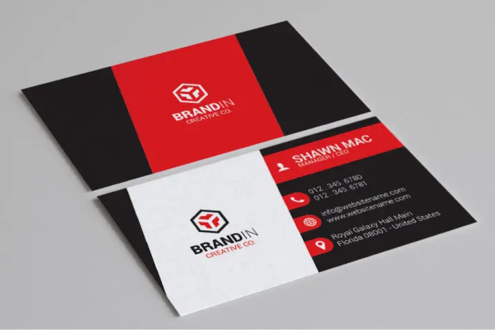 simple business card v8