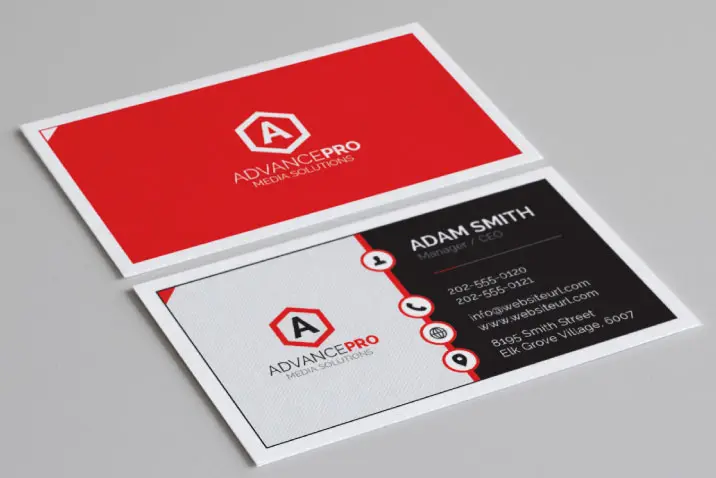 simple business card v9