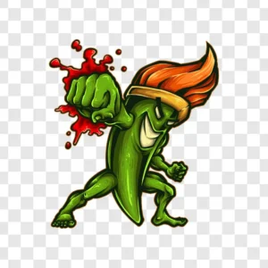 brush fighter illustration png