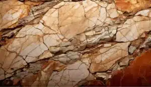 cracked aged marble wall
