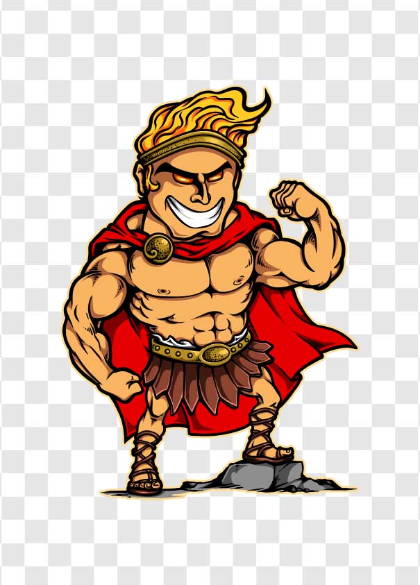 hercules png vector illustration