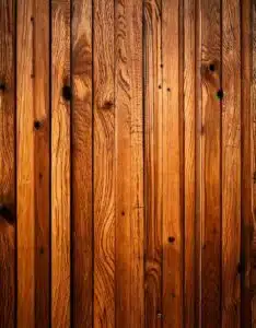 natural wood plank wall