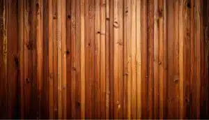 polished wood panel wall