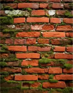 red brick wall background