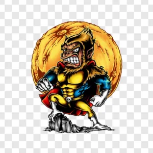 super monkey png image