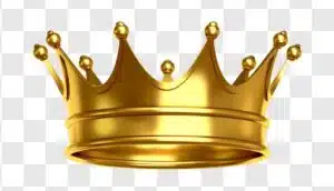 3d crown of the king png