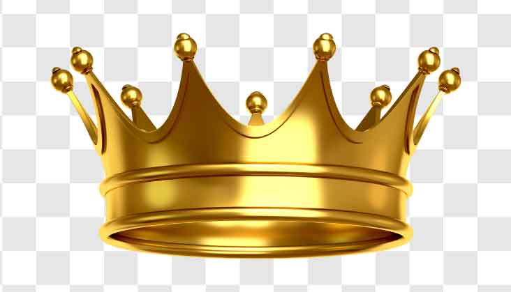 3d crown of the king png