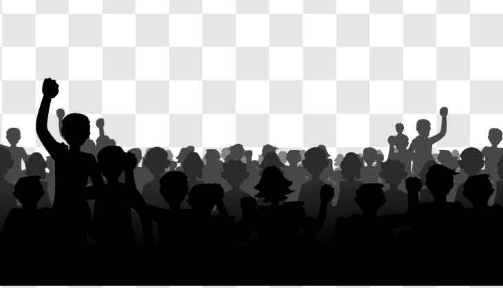 crowd audience png