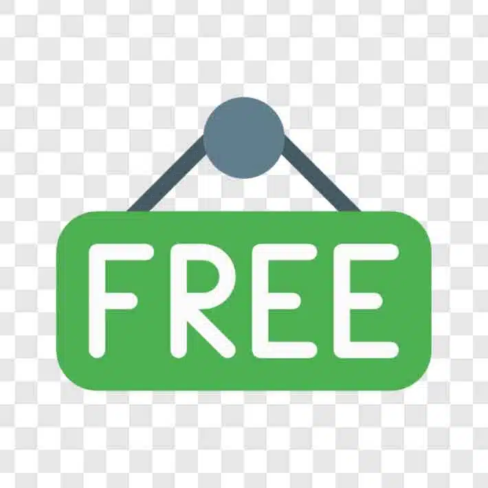 free label icon