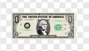 one dollar image png