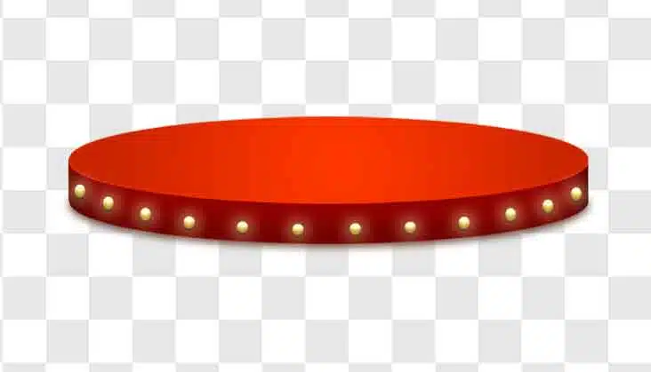 red podium png