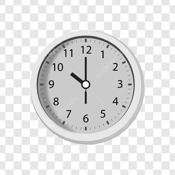 white wall clock png