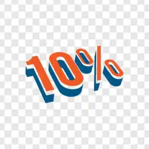 10 percent png illustration