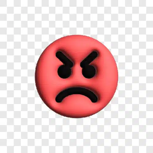 angry 3d emoji