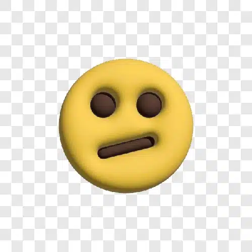 confuse 3d emoji