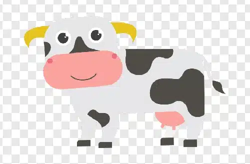 cow ilustration png free
