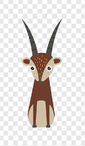 deer ilustration png free