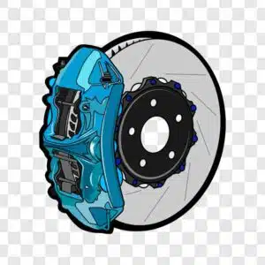 disc brake caliper illustration