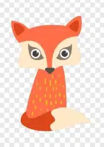 fox ilustration png free