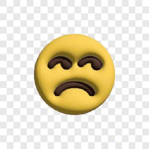 jealous 3d emoji