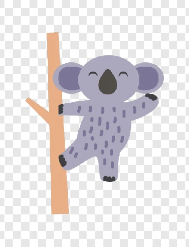 koala ilustration png free