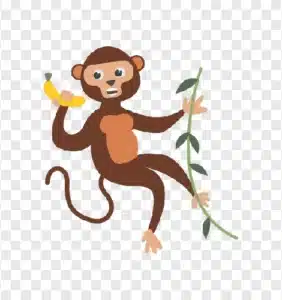 monkey ilustration png free