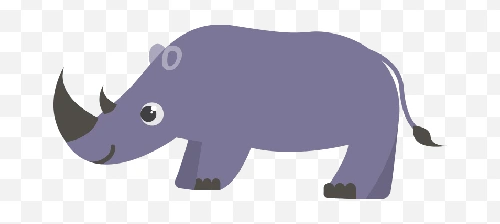 rhino illustration png
