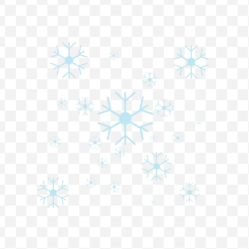 snowflakes illustration png